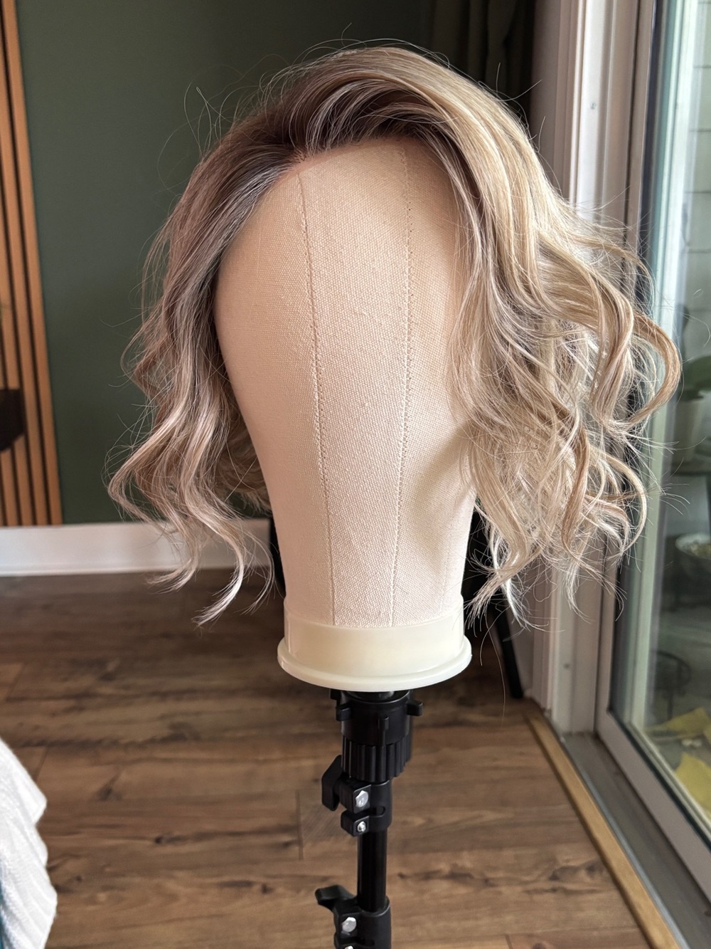 JB Michelle Bali Blonde Wavy Short Lace Front Wig